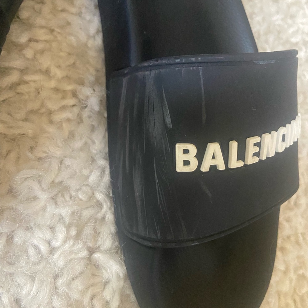 Authentic Balenciaga Pool Slides - image 3